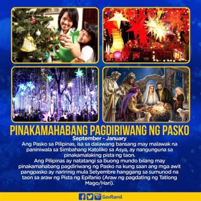  Ang Pagdiriwang ng Pasko sa Pilipinas!: Un Esplorazione Vibrant della Vita Festiva Filippina