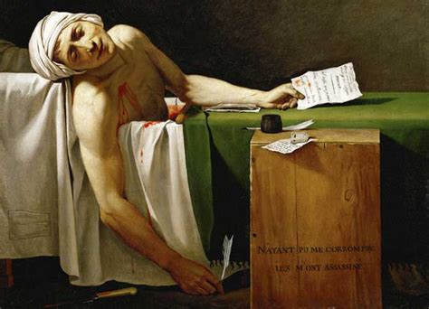  La Morte di Marat -  un Ritratto di Rivoluzione e Sacrificio Eterno!